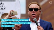 Twitter Bans Alex Jones From Tweeting For Seven Days