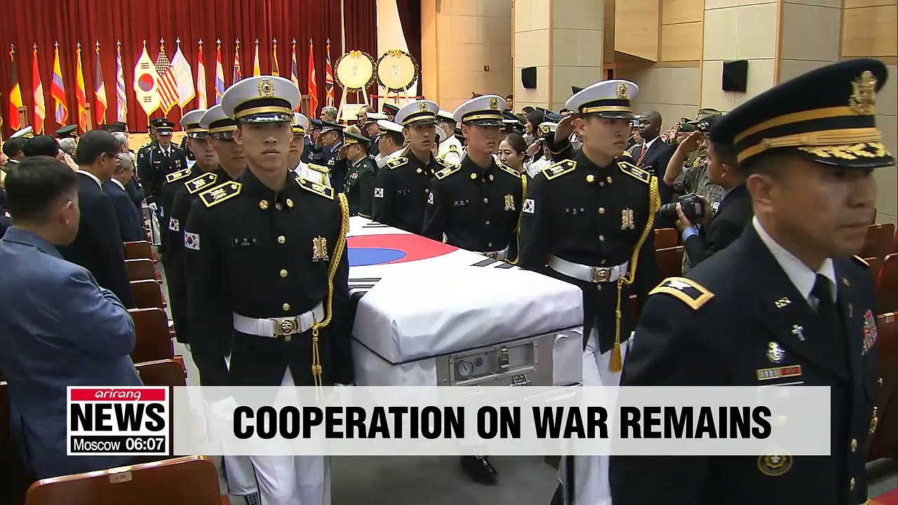 S. Korea and U.S. currently discuss repatriation of war remains currently in Hawaii back to S. Korea