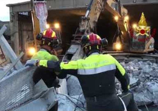Rescue Crews Continue to Search for Bridge Collapse Victims in Genoa