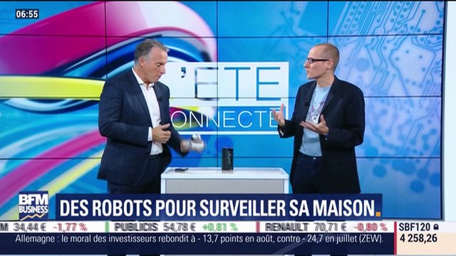 Anthony Morel et Frédéric Simottel: Des robots pour surveiller sa maison - 16/08