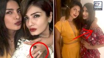 Priyanka Chopra FINALLY Flaunts Engagement Ring At Manish Malhotra's Bash