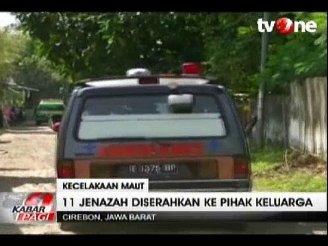 11 Jenazah Korban Kecelakaan Tol Palikanci Dipulangkan