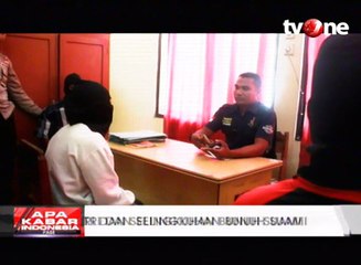 Istri dan Pasangan Selingkuhnya Bunuh Suami