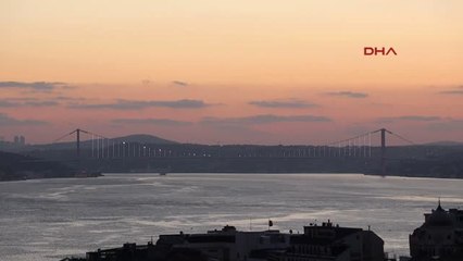 İstanbul Tarihi Yarımadada Gün Doğumundan Kartpostallık Görüntüler