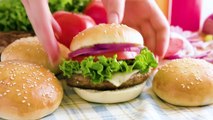 Homemade Hamburger Buns are easy to make and will take your burgers over the top! Feel like you are eating at a gourmet burger bar with homemade buns, and they