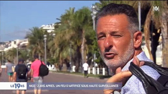 Quelques heures avant le feu d'artifice à Nice, un témoin de l'attentat de 2016 se souvient - Regardez