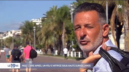 Quelques heures avant le feu d'artifice à Nice, un témoin de l'attentat de 2016 se souvient - Regardez