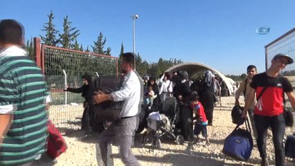 Kurban Bayramı için ülkesine giden Suriyelilerin sayısı 27 bini aştı