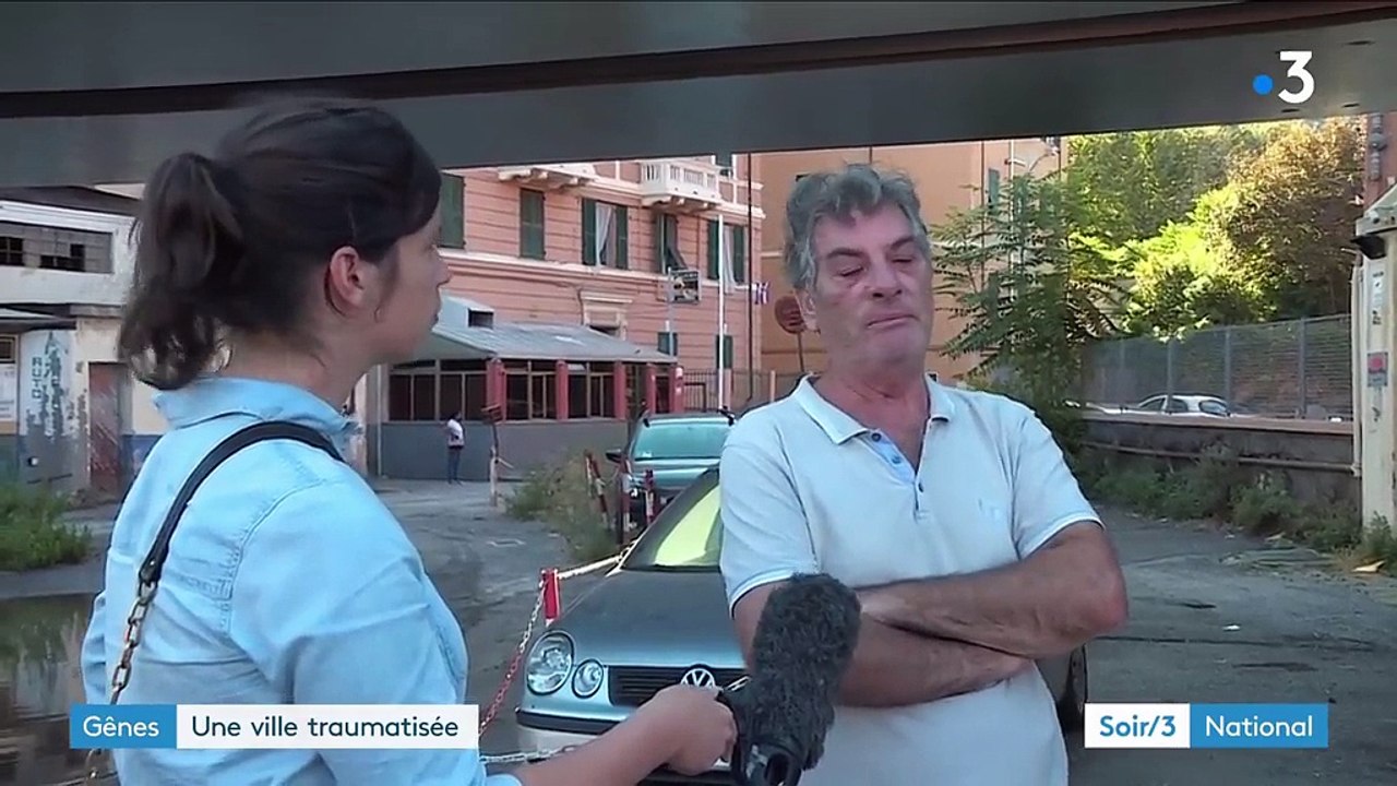 Italie : la colère des riverains du pont effondré à Gênes