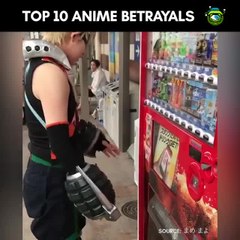 Geek Culture - Top 10 Anime Betrayals: My Hero Academia's Bakugou Katsuki At The Vending Machine | Facebook