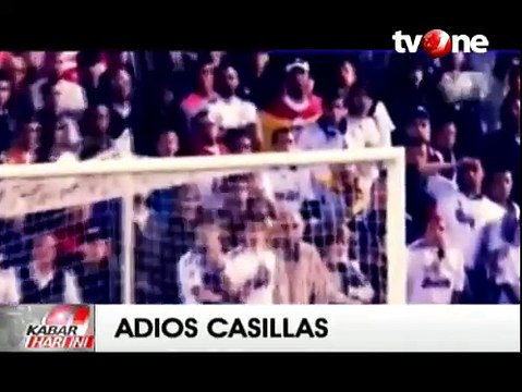 Deretan Momen Indah Casillas Bersama Real Madrid