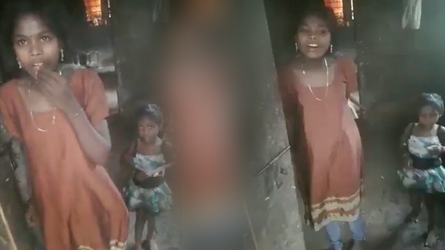 வெள்ளத்தினால் உணவு இல்லை...பசியோடு உணவு கேட்கும் சிறுமி- வீடியோ