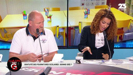 A la Une des GG : Gratuité des fournitures scolaires, bonne idée ? - 16/08