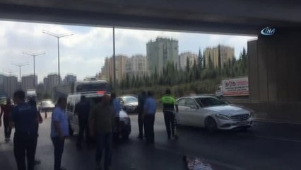 Otoyol Köprüsünden Atlayıp İntihar Etti, Onu Gören Kadın Sürücü Şok Oldu