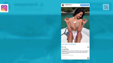 Delphine Wespiser, Miss France 2012, rejoint Touche pas à mon poste