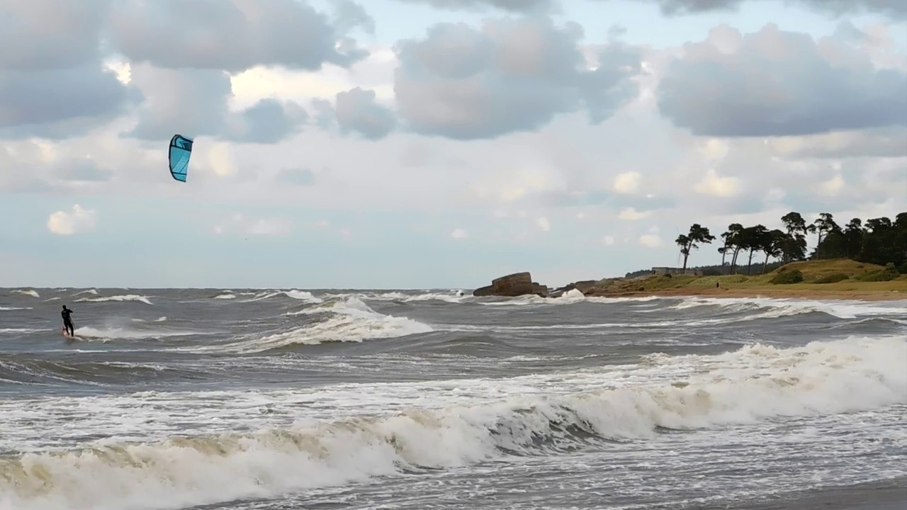 Балтийское море, август, Лиепая.