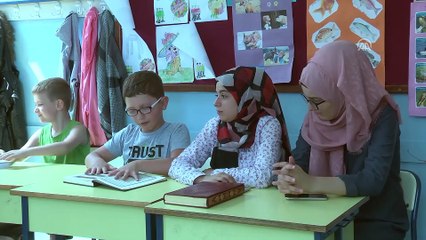 Yaz Kur'an kursunda engellilerle buluşuyorlar - TRABZON