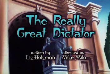 Pinky and the Brain S3E50 - The Really Great Dictator