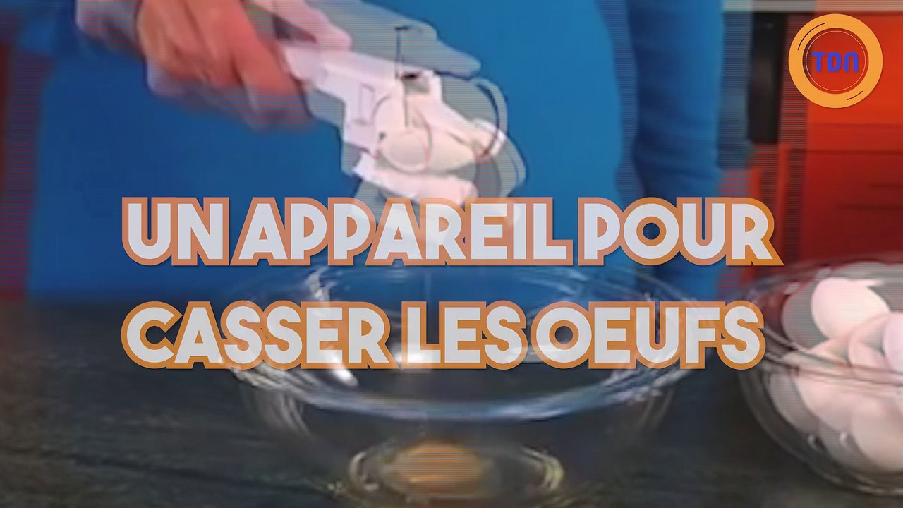 Un appareil pour casser les oeufs facilement