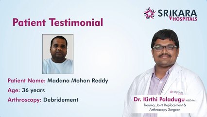 knee arthroscopy in Hyderabad by Dr. Kirthi Paladugu