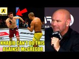 If Khabib runs at Conor McGregor looking for a takedown he will be in big trouble,Cruz on TJ