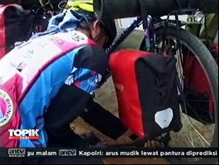 Serunya Mudik Menggunakan Sepeda