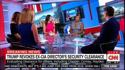Reactions on Donald Trump revokes Ex-CIA Director's Security clearance. #DonaldTrump #Breaking #CIA #News #WhiteHouse #CNN #JackTapper
