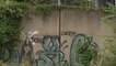 شاهد: اكتشاف قطعة صامدة من جدار برلين