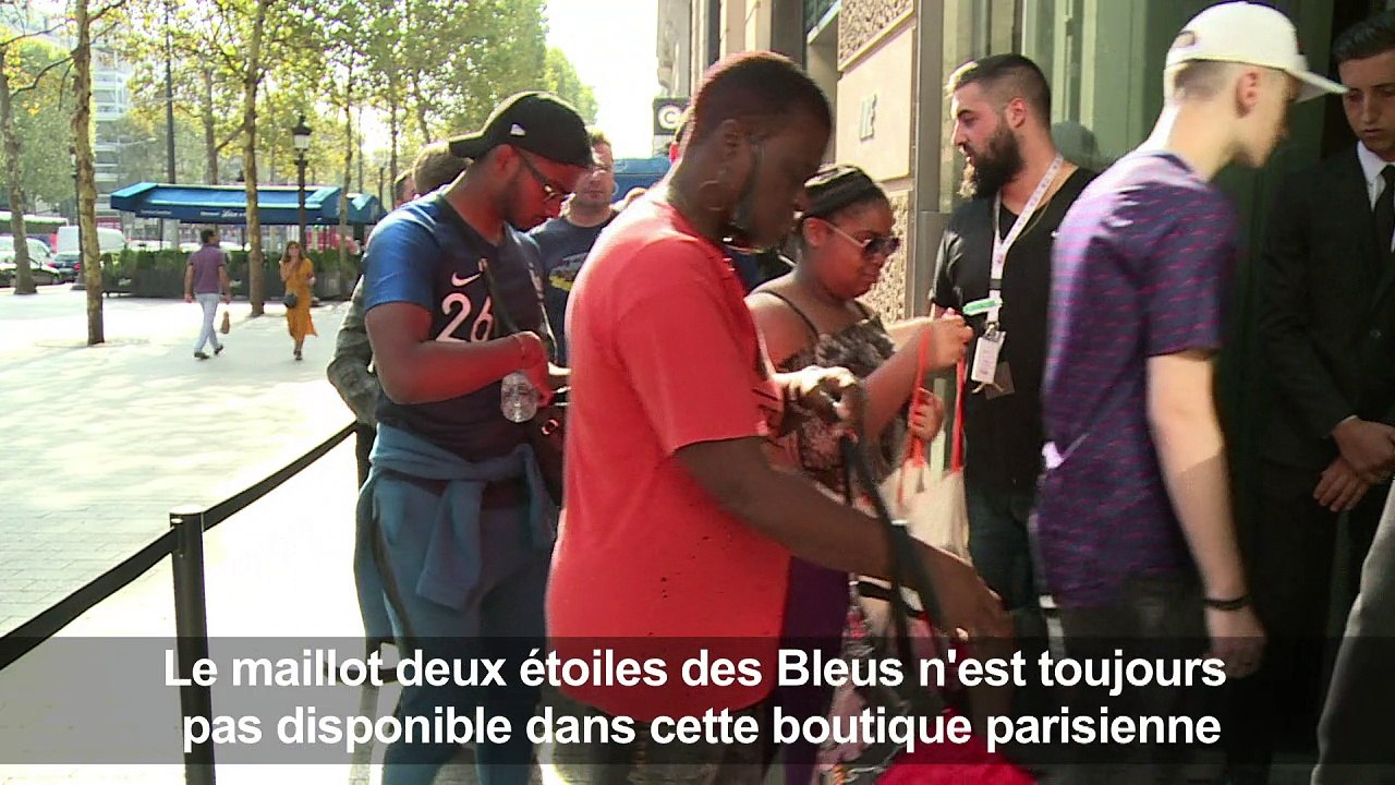 Maillot deux étoiles : nouvelle déception pour les fans à Paris