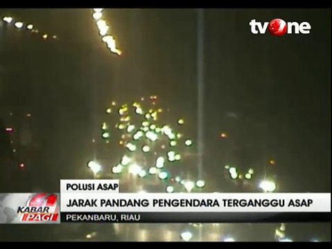 Kabut Asap Selimuti Kota Pekanbaru