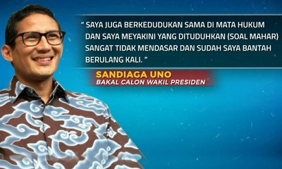 Ada "Mahar" Politik di Pilpres 2019?