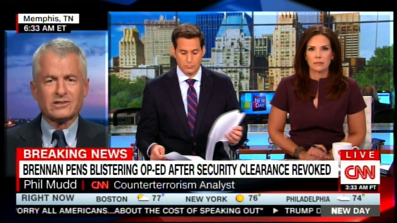 BREAKING NEWS: Brennan pens bustering Op-Ed after Security Clearance revoked. #Breaking #News #BreakingNews #JohnBrennan #DonaldTrump #CNN #CIAChief #FoxNews