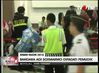 Pemudik TKI Mulai Padati Bandara Adi Soemarmo