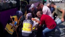 Kocaeli'de Trafik Kazası! Otobüs İle Beton Mikseri Çarpıştı: 3 Yaralı