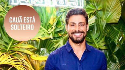 Cauã Reymond: 'Estou solteiro e ponto'