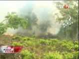 Kebakaran Lahan Kosong di Riau Bikin Panik Warga