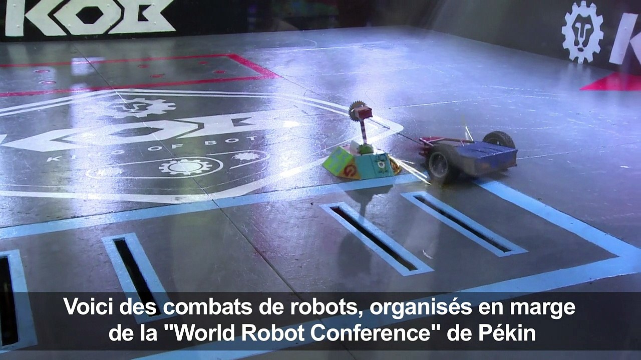 "King of Bots" : combats de robots à Pékin