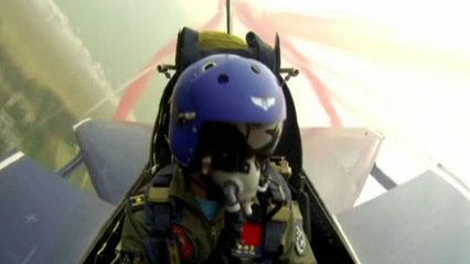 شاهد: المقاتلات الصينية في استعراض جوي