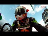 TT 2012 - Michael Ruttter calls in for a McPint of fuel!