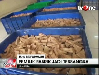 Polres Jakbar Tangkap Produsen Tahu Berformalin