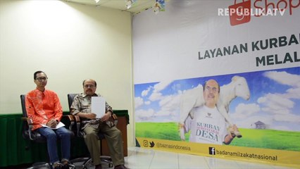 Baznas Hadirkan Pembelian Kurban Secara Daring
