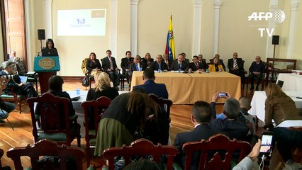 Tribunal supremo de Venezuela en el exilio condena a Maduro