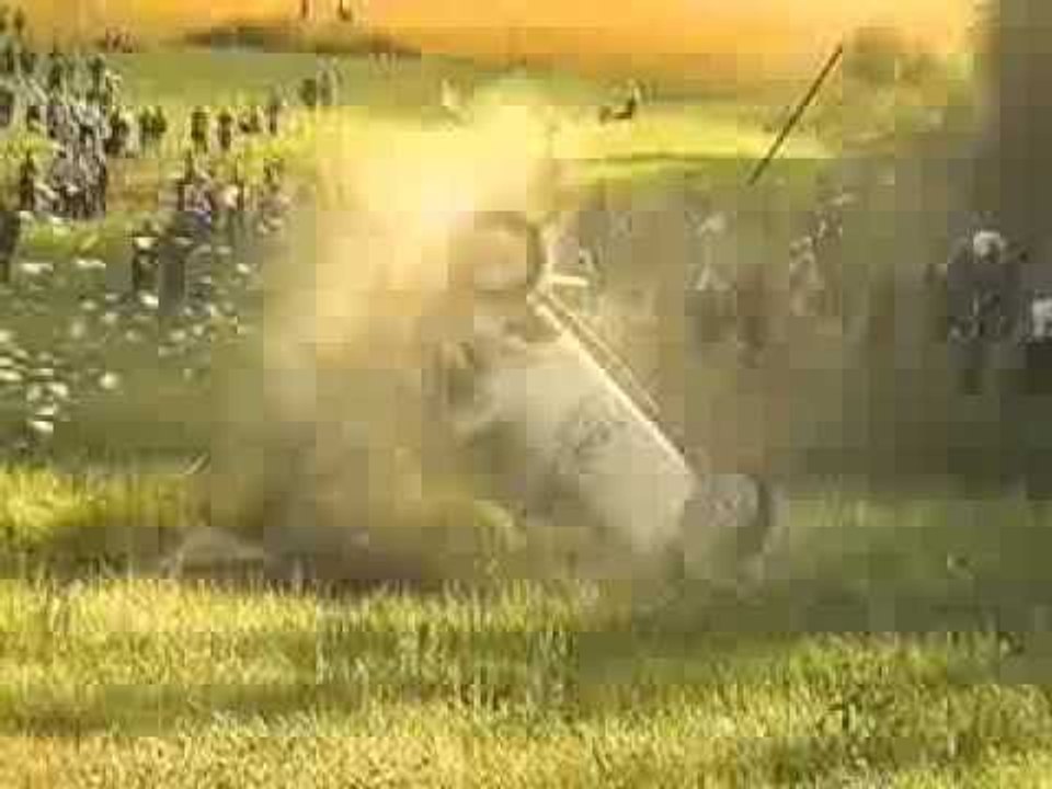 Massive Multiple Roll Rally Crash
