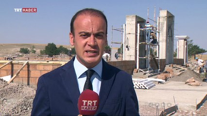 Malazgirt'te Sultan Alparslan Namazgahı inşa ediliyor