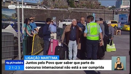 Juntos Pelo Povo Requereu ao Governo Regional Documentos para Fiscalizar Operação do Ferry