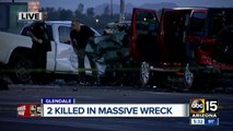 Five vehicles involved in deadly Glendale crash