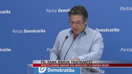 Edi Paloka: Rama mbron trafikantët