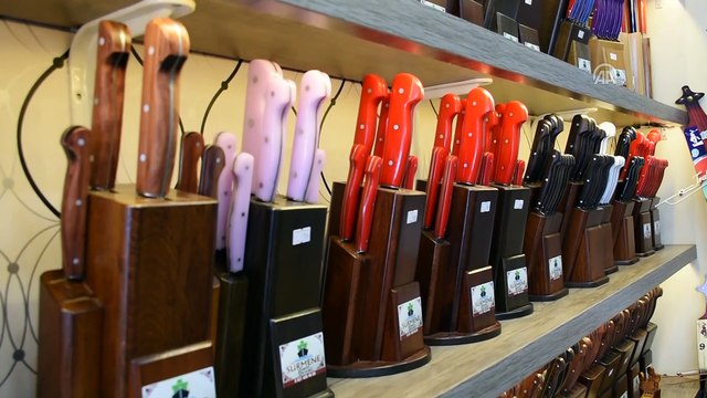 Bayram öncesi Sürmene bıçaklarına ilgi arttı - TRABZON