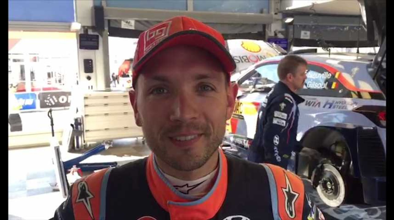 Nicolas Gilsoul avant le rallye d'Allemagne : "On va être noyés de drapeaux belges"