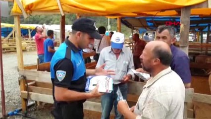 Trabzon Toplum Destekli Polislerden 'Sahte Para' Uyarısı Hd
